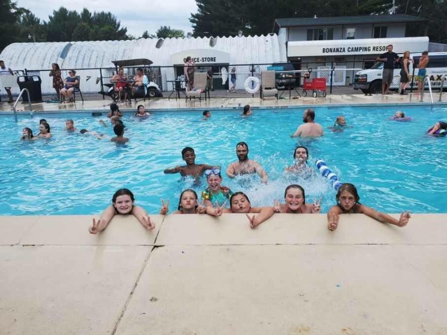Bonanza Camping Resort Wisconsin Dells Exterior foto